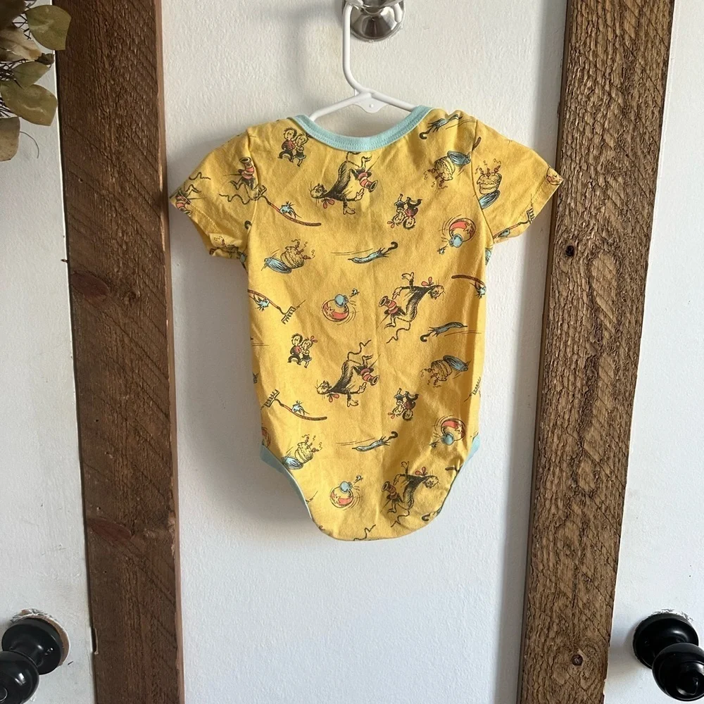 Dr. Seuss Cat and The Hat Sally Fish 18 Months Baby Boy or Girl One Piece